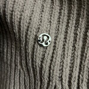 lululemon athletica Taupe Knit Button-Front Cardigan small